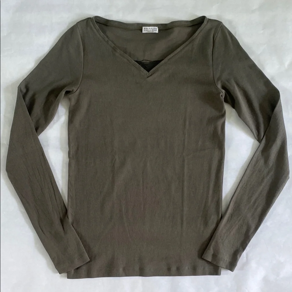 Brunello Cucinelli rib shirt - Picture 1 of 3